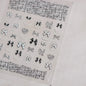 5D Pink White Black Bowknot Ribbon Pearl Sweet Bow Nail Sticker Adhesive Nail Art Decoration Parts Stickers Manicure Decals
