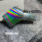 50/100cm Fish Scale Chameleon Nails Metal Nail Art Foil Fish Lure Transfer Decals Wraps Stickers Laser Manicure Decorations