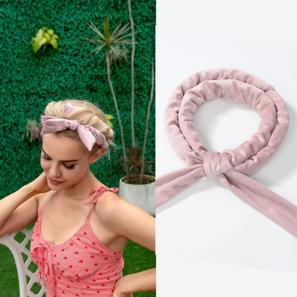 Heatless Curling Rod Headband No Heat Hair Curler Soft Lazy Hair Rollers Sleeping Curl Bar Wave Formers Women Hair Styling Tools