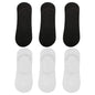 6 Pairs/Lot Men's Bamboo Breathable Invisible Socks Low Cut Casual Cotton Boat Non-Slip No Show High Quality Sock