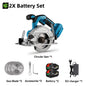 NEWBENY 5 Inch 125MM Brushless Circular Saw Cordless Electric Saw Multifunction Wood Cutting Power Tool for Makita Battery Pin