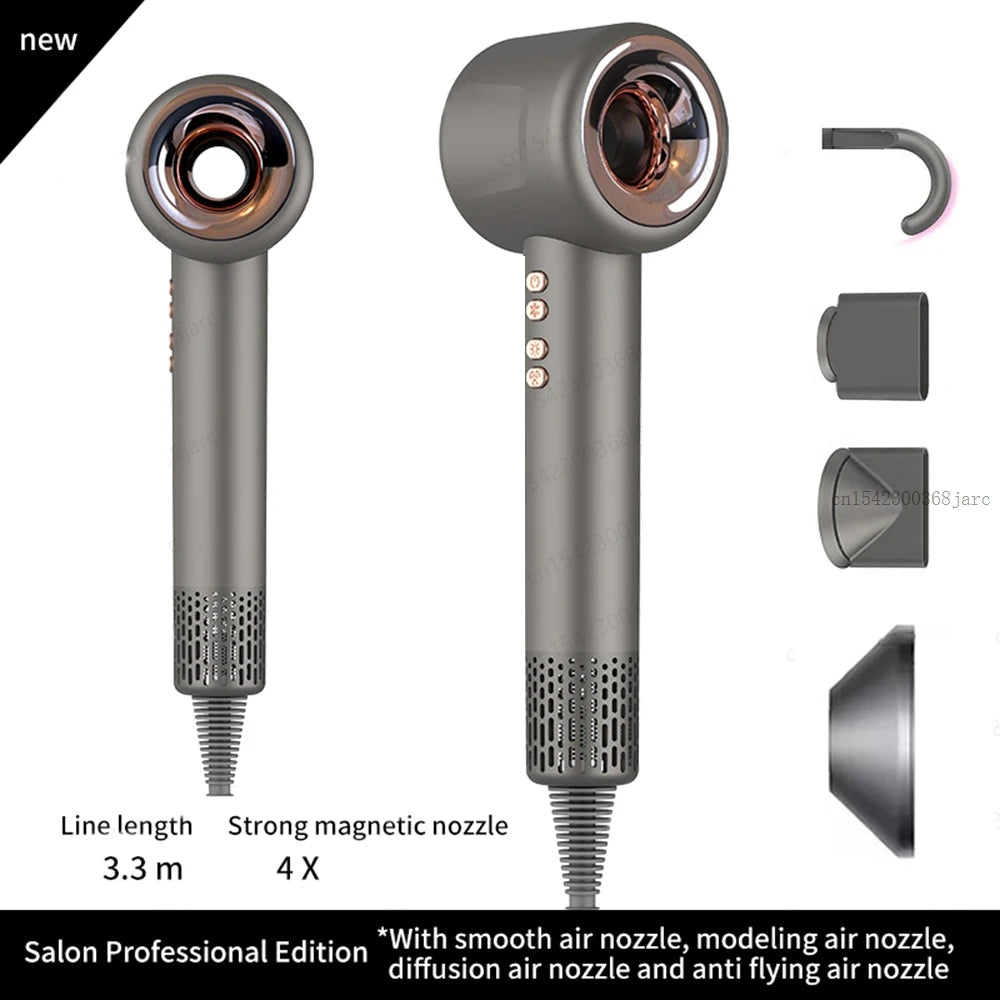 Professional Super Hair Dryer Personal Hair Care Styling Negative ion Salon Tool Constant Anion Electric Leafless Hair Dryers