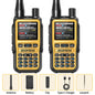 Baofeng UV-5R Mini Walkie Talkie Bluetooth Programming Wireless Copy Frequency Full Band 999CH AM FM Type-C Long Range Ham Radio