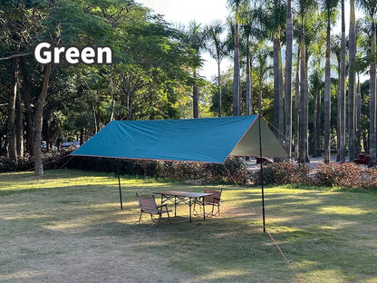 Camping Tarp Waterproof Tent Tourist Awning Shade Garden Canopy Beach Sunshade Outdoor Ultralight Sun Shelter Hiking Backpacking