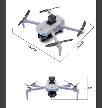 X40 PRO GPS Drone Profesional 8K HD Camera 3-axis Gimbal Aerial Brushless Motors 360° Obstacle Avoidance 5G FPV Security Drones