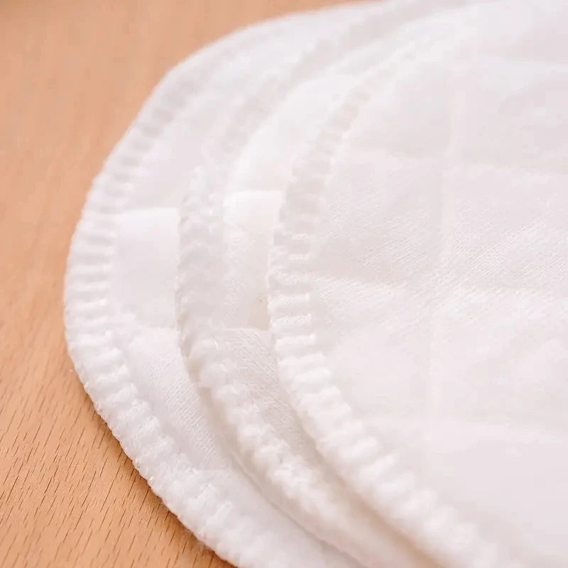 10PCS Soft Cotton Baby Nursing Pad Washable Feeding Breast Pad Absorbent Reusable Nursing Anti-overflow Postpartum Nursing