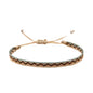KKBEAD Wholesale Handwoven Bracelet Colombia Cloth Braided Wristband Bracelets for Women Men Gift Hippie Boho Friendship Jewelry