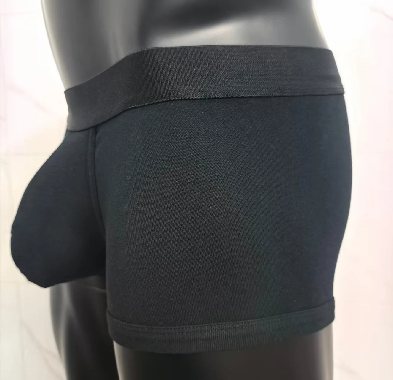 Cotton men's boxer briefs with large pockets, comfortable and hot-selling men's sexy underpants.