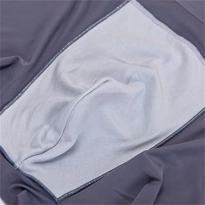 L-Xxxl Seamless Eisse Ide Boxer Men Solid Color Male Underpants Ultra Thin Sexy Underwear Summer Cool Trunk Shorts