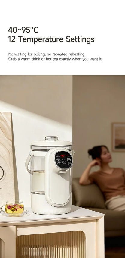 3.5L Electric Kettle Automatic Keep-Warm Electric Pot 12-level Temperature Adjustment Water Kettle Multifunction Water Dispenser
