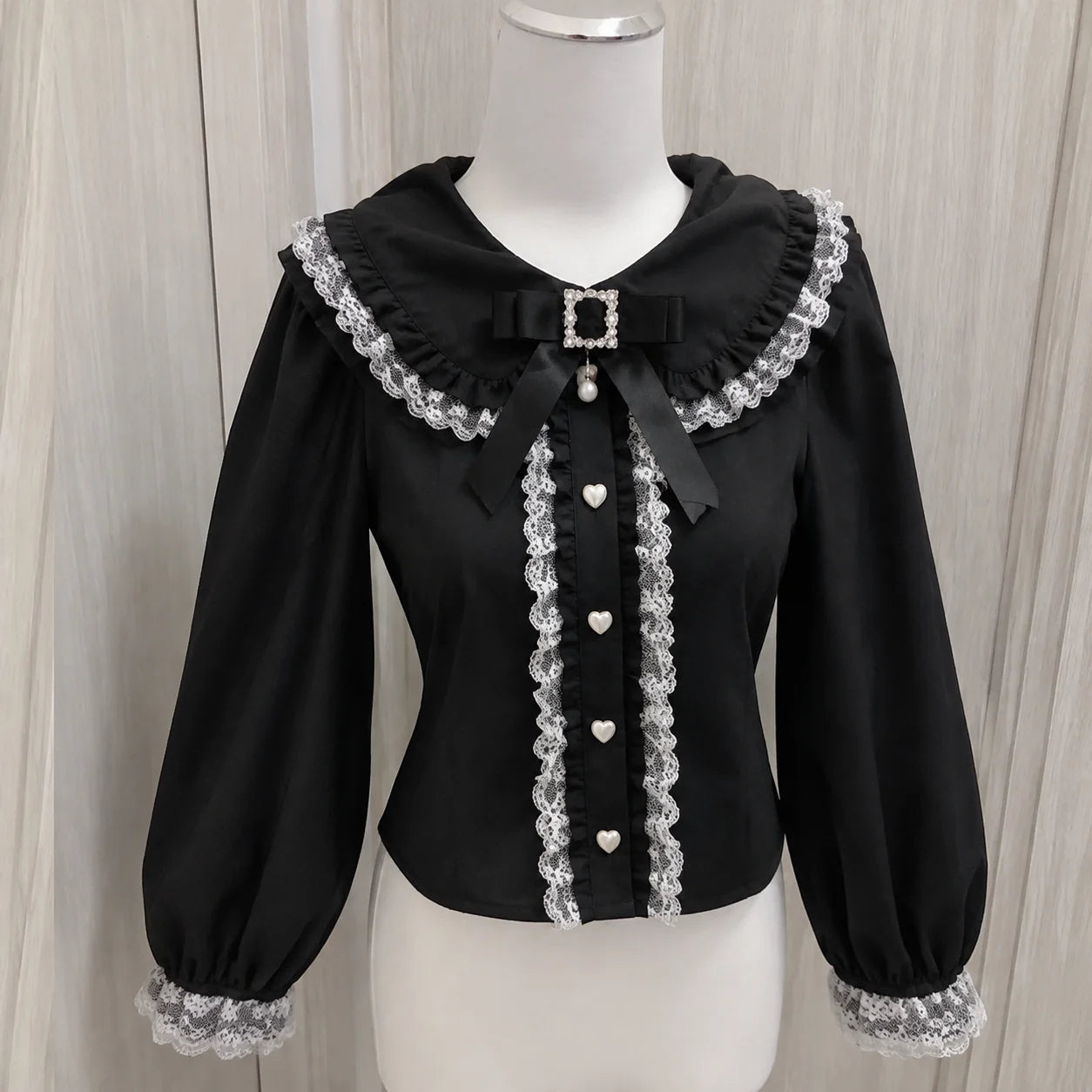 Women Japanese Sweet Lolita Blouses Summer Elegant Bow Off Shoulder JK Shirt Female Gothic Hot Girls Casual Lace Ruffles Tops