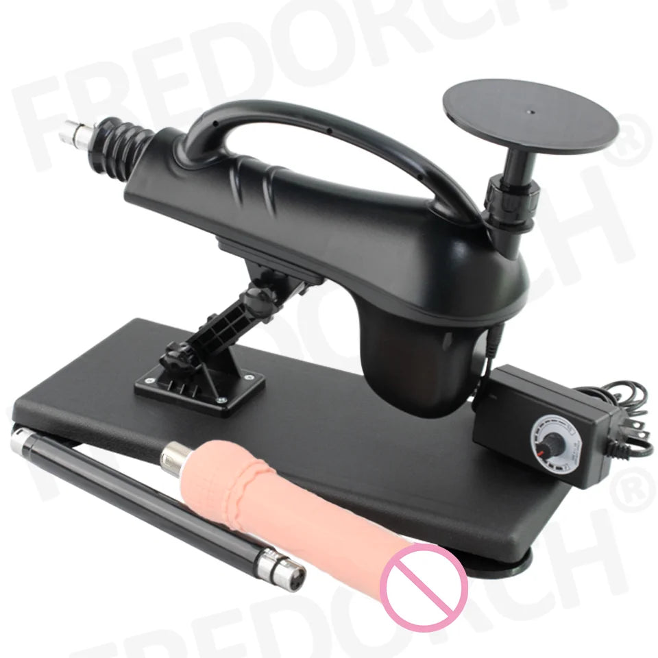 FREDORCH Upgraded Sex Machine for Women with Dildos Automatic Masturbation Machine Pump Gun Love Machine Couple Sex Toys