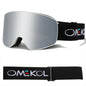 OMEKOL BRAND NEW Double Layers Anti-Fog Ski Goggles Snowmobile Eyewear Outdoor Sport Snow Snowboard Glasses