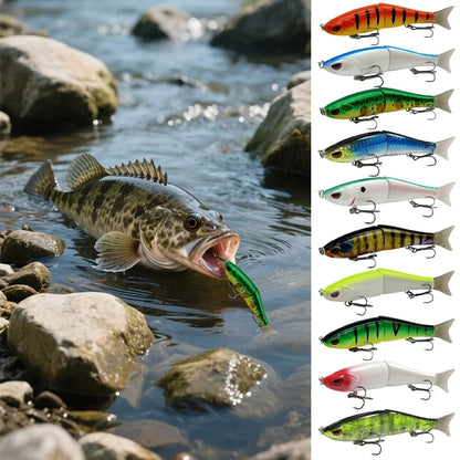 11.5cm/18.5g Balam Glide Bait Catfish Joint Giant Hard Bait Swimbait for Pike Bass Saltwater Glide Bait Leurre De Pêche