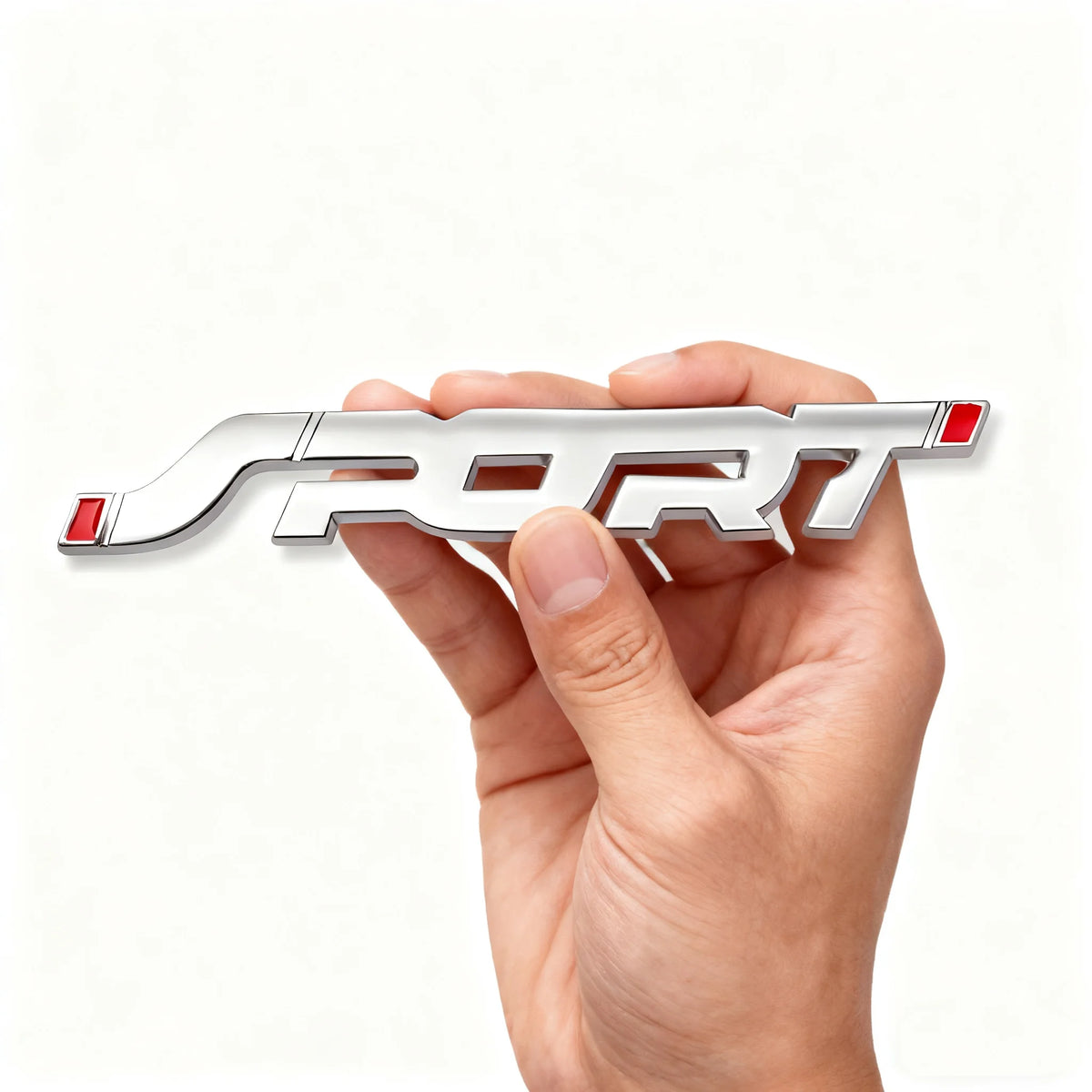 Car Accessories Sticker Styling Metal 3D Chrome Auto Car Trunk Racing Sport Word Letter Logo Emblem Badge Decal Sticker
