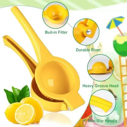 Manual Lemons Press Lemon Squeezer Kitchen Tool for Citrus Lemon Can Be Washed with Dishwasher Manual Juicer Lemon Lime Juicer