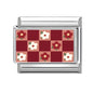 Y2K Red Pink Heart Dog Cat Flowers Italian Charm Link Fit 9mm Stainless Steel Jewelry DIY Making Bracelets For Gifts