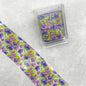 1Pc 100cm Flower Nail Foils for Transfer Paper Floral Stickers Rose Nails Wraps Tulip Nail Art Decorations