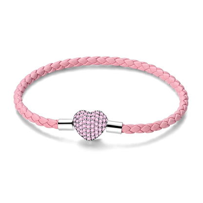 Original 925 Sterling Silver Bracelets 17-20CM Love Heart Flowers Butterfly Charms Beads Bracelet For Women Fashion Jewelry Gift