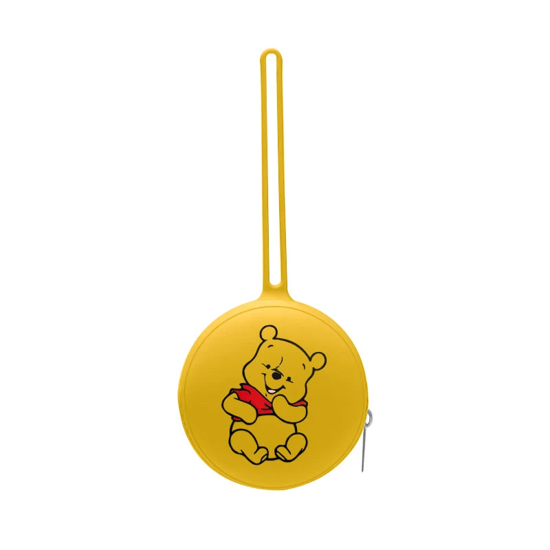 Cartoon Silicone Nipple Storage Bag  Kids Pacifier Holder Portable Silicone  Food-Grade Pendant DIY Accessories Baby Toy Gift
