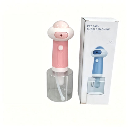 Pet Automatic Foam Dispenser 1:6 Dilution Scale Cat Dog Bath Bubble Maker One Touch Foaming Machine Pet Grooming Bath Supplies