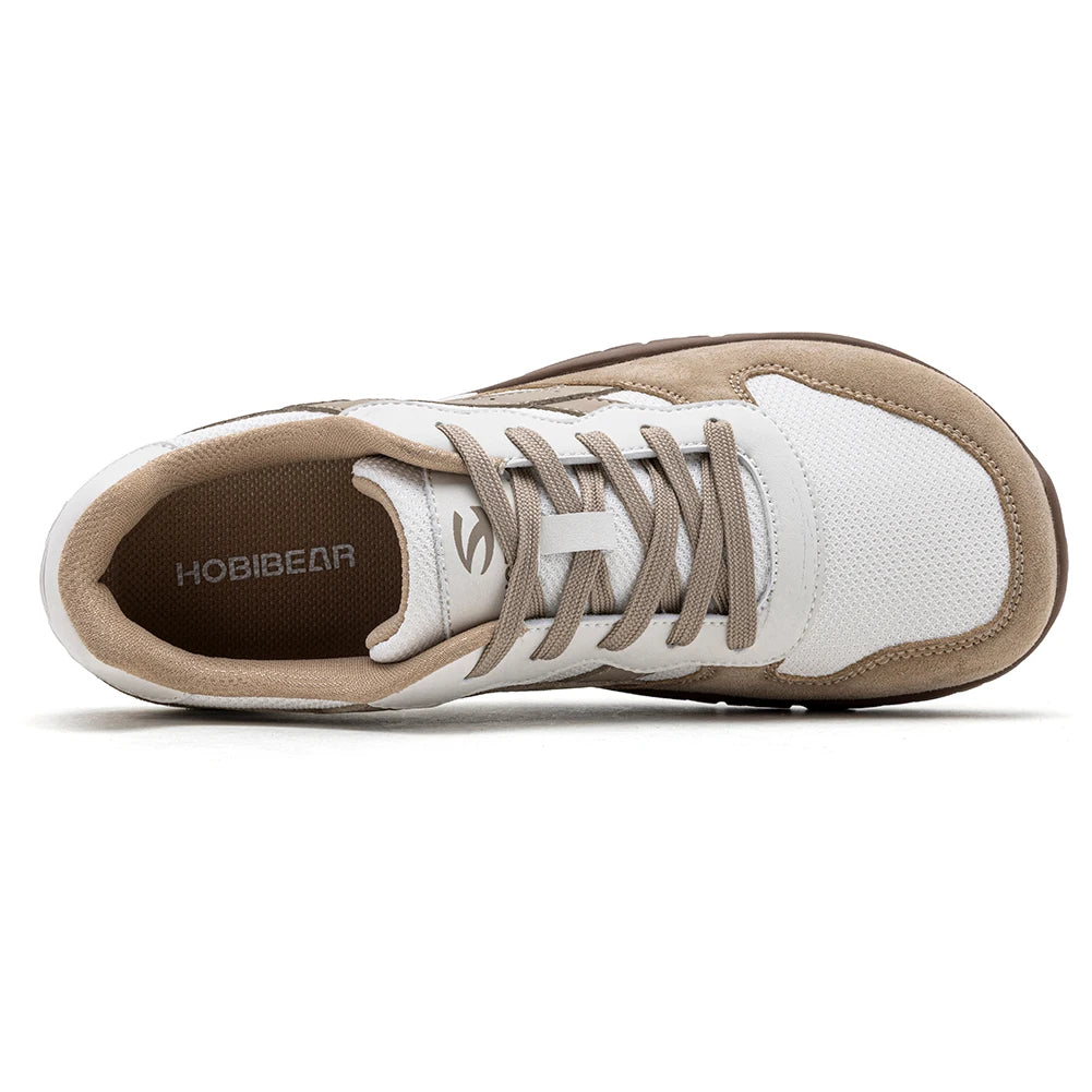 HOBIBEAR Unisex Wide Width Shoes Minimalist Barefoot Sneakers Hiking Trail Running Shoes for Men Women