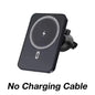 Car Air Vent Phone Holder Stand Magnetic Wireless Charger For Magsafe iPhone 17 16 15 14 13 12 Pro Max XS 360 Rotation Mount Pad