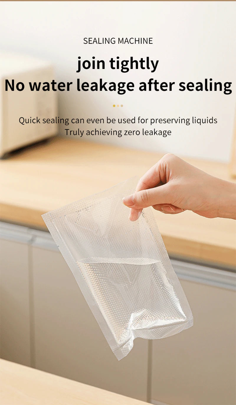 Bag Sealer Mini Plastic Bags Sealer 2in1 Portable Packaging thermal Sealing Machine Rechargeable Food Storage Plastic Bag Sealer