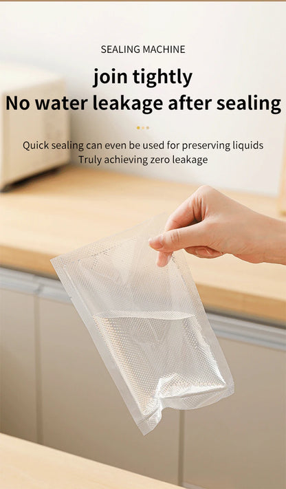 Bag Sealer Mini Plastic Bags Sealer 2in1 Portable Packaging thermal Sealing Machine Rechargeable Food Storage Plastic Bag Sealer