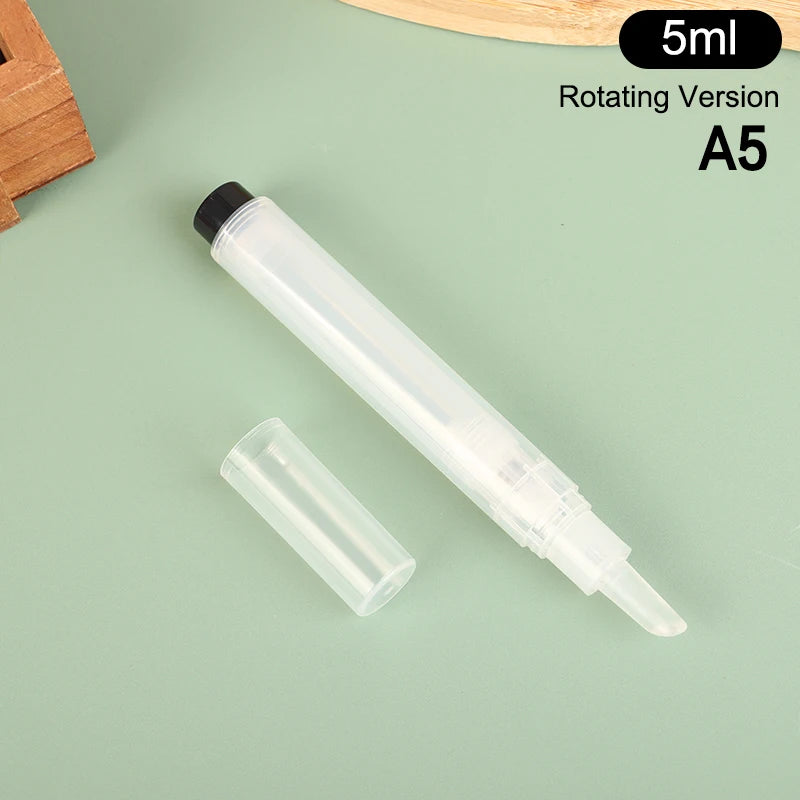 3/5/7ML Scalp Applicator Liquid Pen For Hair Oil Hair Stitching Potion Applicator Cosmetics Empty Bottle Massage Scalp
