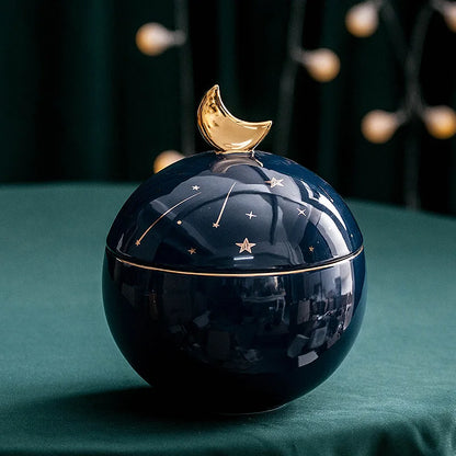 Planet Design Ceramics Pet Ashes Urns Memorial Death Cat Dog Urns Ashes Cremation Cremation Funeral Urn Anforas Pet Products