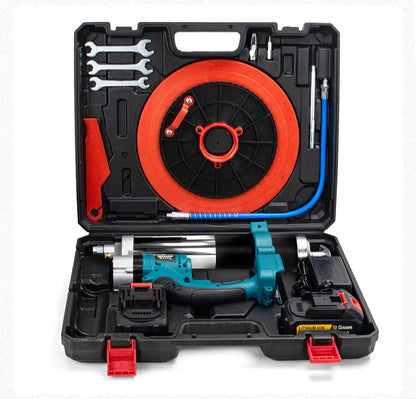 Gisam 10000PSI Brushless Electric Grease Gun Kit Electric High-Performance Grease Gun Set Power Tool For Makita 18v Battery Pins