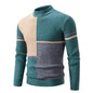 New Autumn and Winter Casual Warm Neck Sweater Knit Pullover Tops  Man Clothes