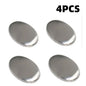 New Oval Hand Washer 304 Stainless Steel Deodorant Soap Metal Soap for Deodorizing Cleaning Kitchen Tools and Odor Removal