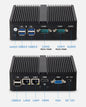 Fanless Mini Industrial PC Intel Celeron N5095 2x RS232 Serial Ports 2x Gigabit Ethernet Mini-PCIe Expansion Windows Linux