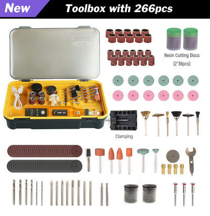 DIY Mini Rotary Tool USB Engraving Tool Dremel Tool Mini Grinder Machine Mini Wireless Drill Rechargeable Polishing Machine