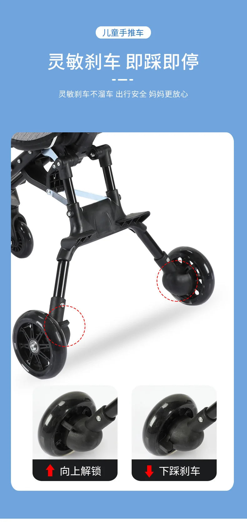 Compact Foldable Pet Cart Lightweight Shopping Cart Small Portable Go out Pet Carrier