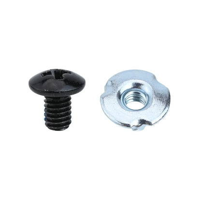 2 Sets Roller Skates Strap Fastening Straps Inline Skate Strap Buckle With Clamp Screws Nut Replacement