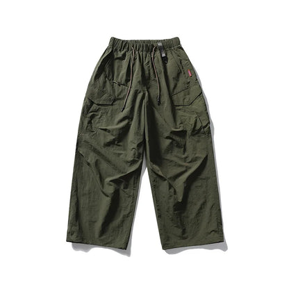 Ultra Loose Lightweight Outdoor Functional Pants Men Women Waterproof Quick Dry Techwear Wide Leg Cargo Pant Track Trouser