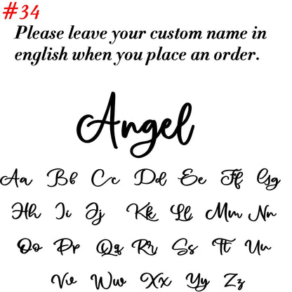 Personalized Customization Name Earrings For Women Stainless Steel Women's Fashion Earrings Jewelry Gift for Lovers