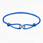 Zalman Wholesale GDS888 Luxury Unisex Bracelet 3 Metal Buckle Hand Chain Adjustable Men's Rope Bracelet for Women Jewelry Gifts