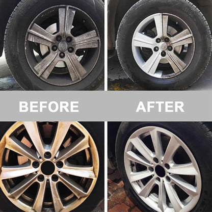 Car Wheels Rim Cleaner Multi Purpose Rust Remover Brake Paint Protect Metal Dust Iron Powder Remover Car Care Chrome Spray S18