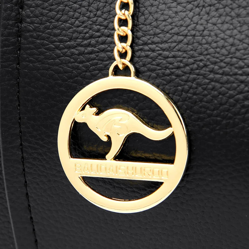 2026 Luxury Women Designer 3 Layers Shoulder Crossbody Sac Ladies Large Capacity Leather Handbags Shopper Brand Messenger Totes