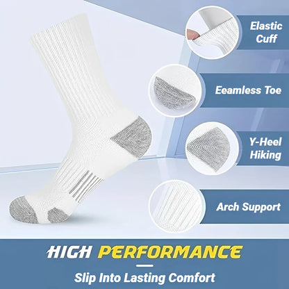 4 Pairs Sports Socks Cushioning Breathable Running High-Performance And Durable Outdoor For Men Women Men'S Gym Comfortable
