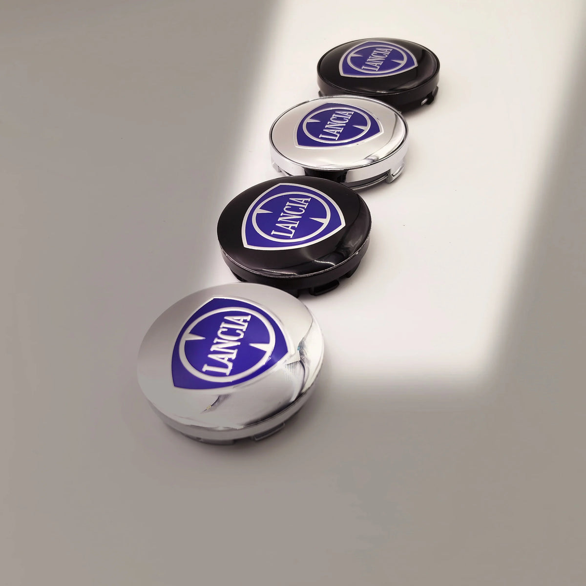 4pcs Fiat 500 Abarth Lancia Car Wheel Center Hub Cap Car Wheel Center Caps Hubcap Cover 60mm