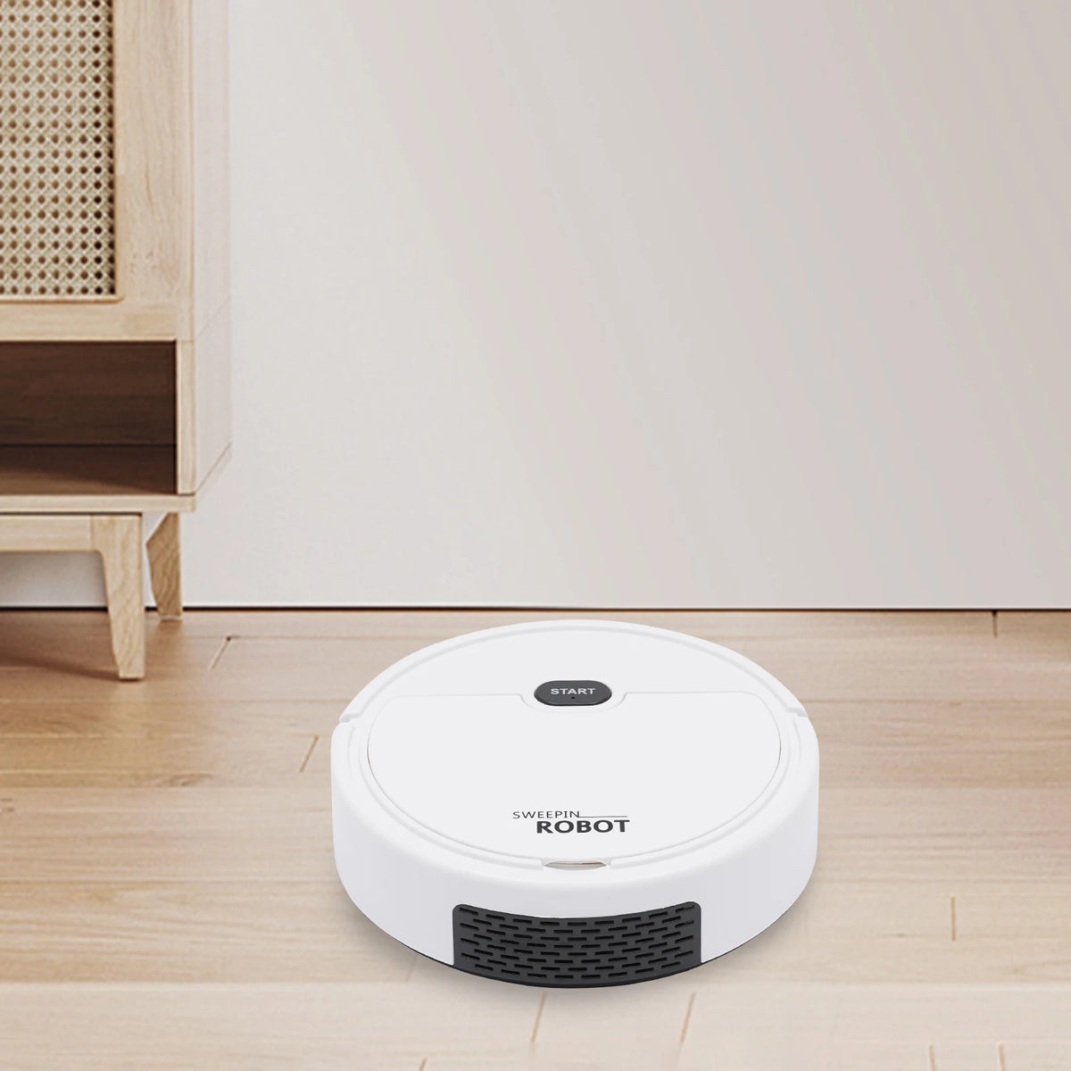 Robot Vacuum w/ Automatic Direction Change, 3-in-1 Fully Automatic Sweeping Robot Suction And Sweeping Mop Household