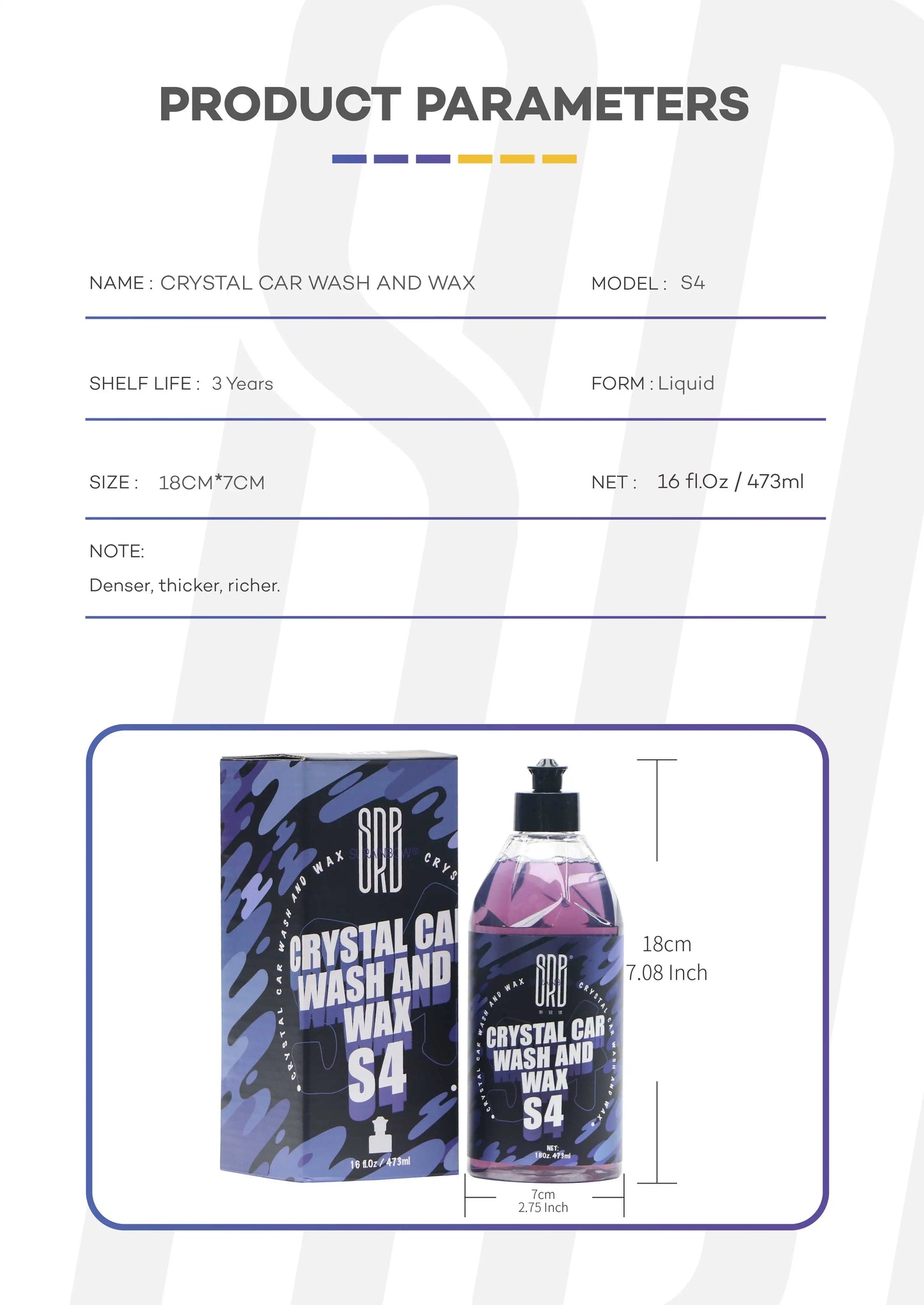 Ceramic Car Shampoo - Car Wash For Ceramic Coatings - Adds Hydrophobic Protection | Enhances Ceramic Coatings | Incredible Shine
