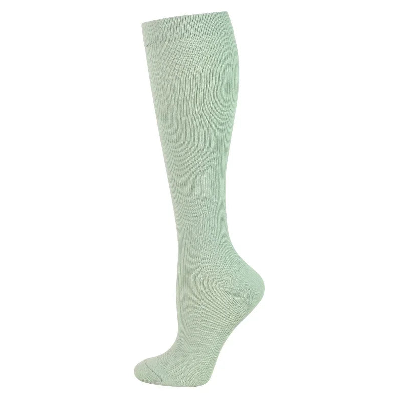 New Men Women Compression Socks for Leggings Running Marathon Pressure Soccer Adult Socks Network Red Pressure Nurse Men Socks