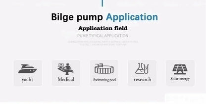 12V 24V 220V 60L/min 1100GPH Bilge Pump Mini Boat Pumps 12 V Submersible Kayak Rule Water 24 Volt Garden Rinse Car Wash Bath