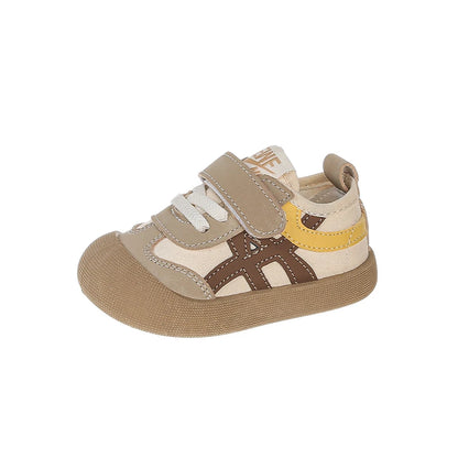 2025 Girls  Autumn New Style Soft Bottom Dequn Shoes for Toddlers  Learning to Walk Shoes Children's Footwear Kids Shoes